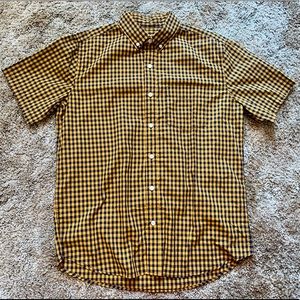 Gap Checkerboard Button Up Shirt - Men’s Small